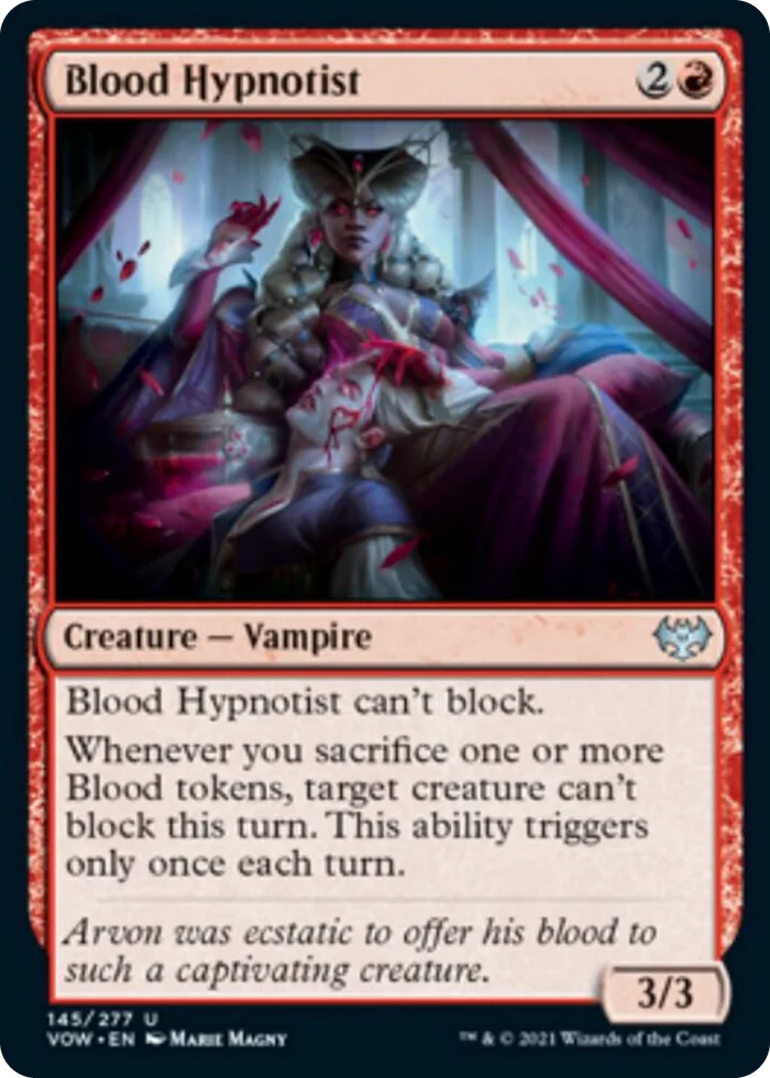 0145 Blood Hypnotist U Innistrad: Crimson Vow