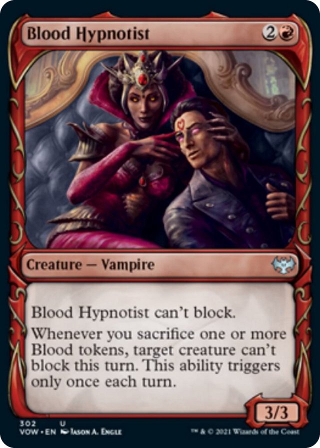 0302 Blood Hypnotist (Showcase) U Innistrad: Crimson Vow
