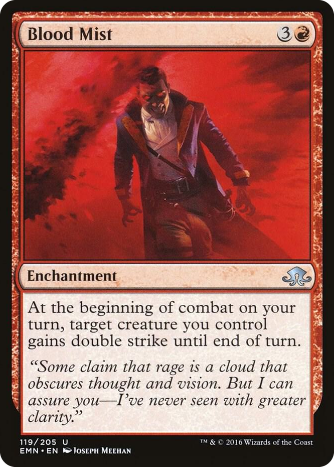 Blood Mist #119 U - Eldritch Moon Pokemon card