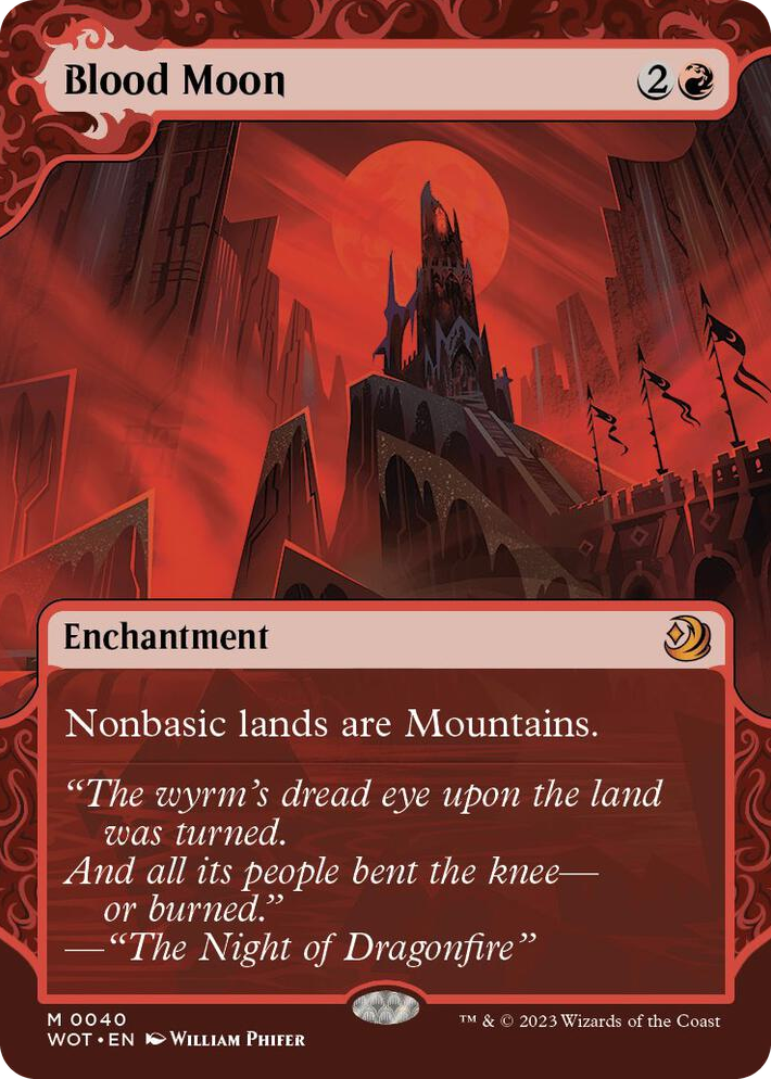 0040 Blood Moon M Wilds of Eldraine: Enchanting Tales