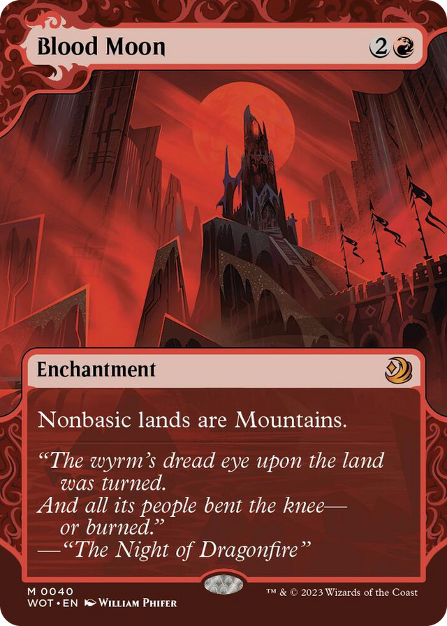 0040 Blood Moon M Wilds of Eldraine: Enchanting Tales
