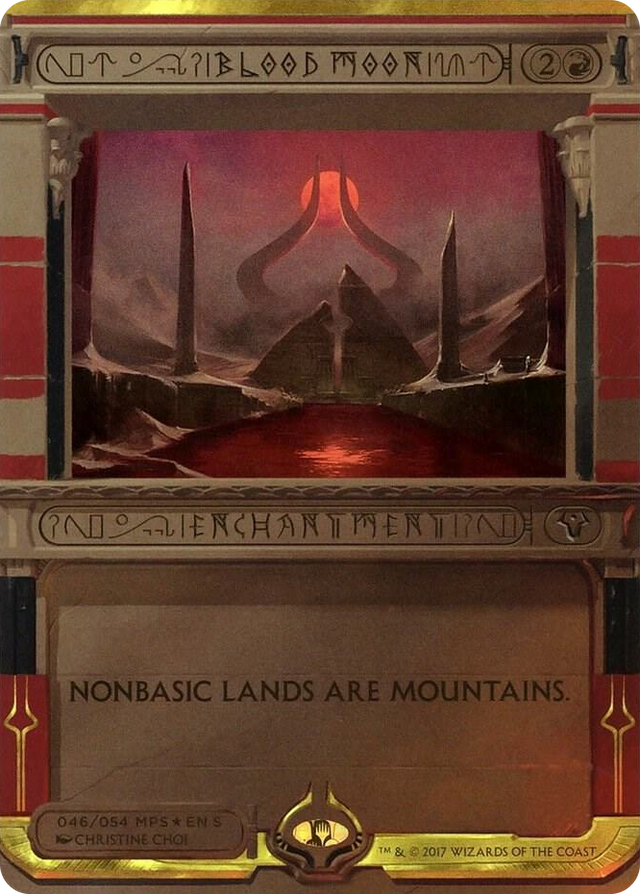 0046 Blood Moon M Masterpiece Series: Amonkhet Invocations
