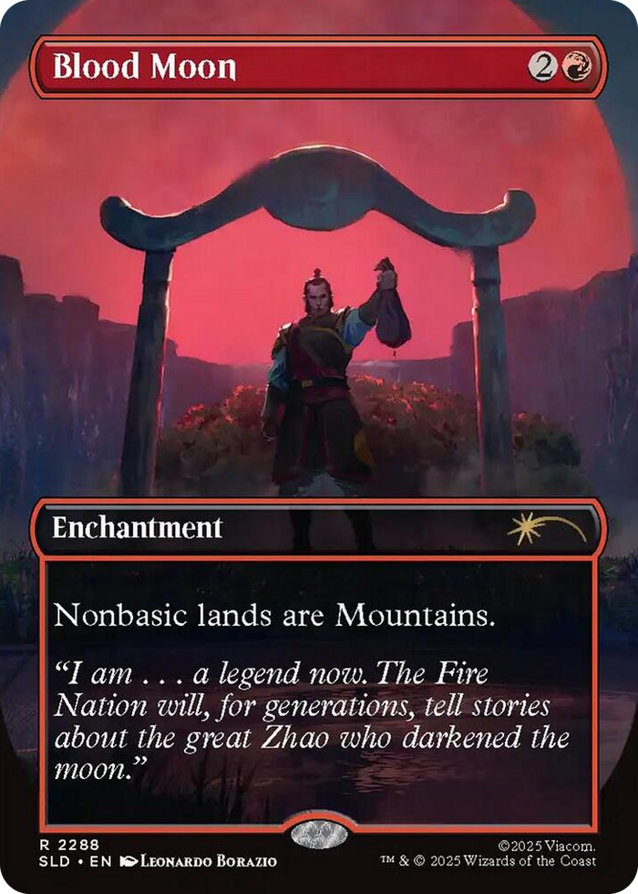 Blood Moon #2288 R - Secret Lair Drop Series Pokemon card