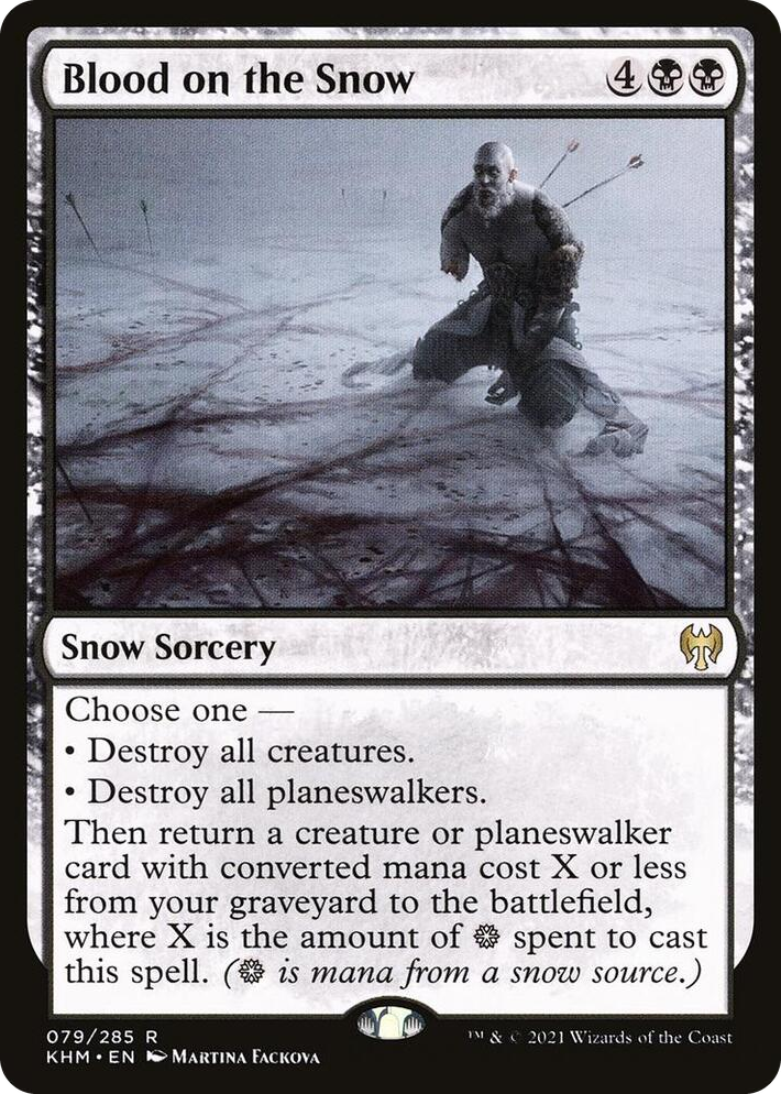 0079 Blood on the Snow R Kaldheim