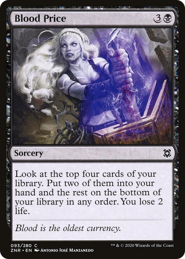 0093 Blood Price C Zendikar Rising