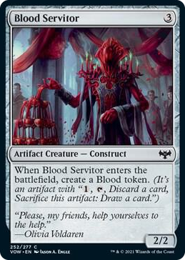 0252 Blood Servitor C Innistrad: Crimson Vow