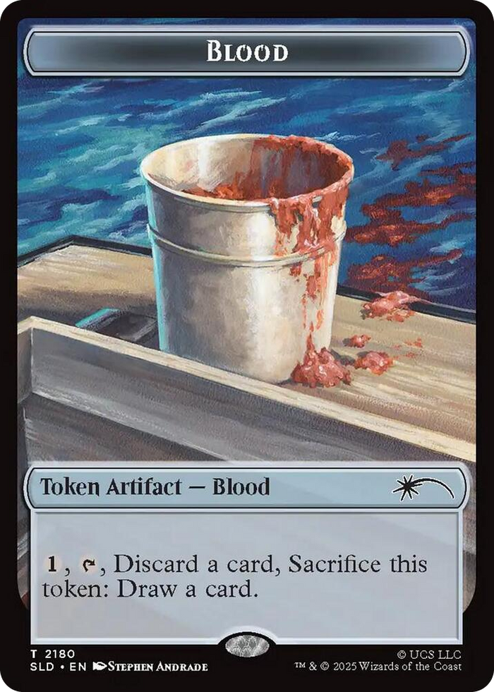 Blood Token #2180 T - Secret Lair Drop Series Pokemon card