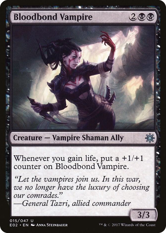 0015 Bloodbond Vampire U Explorers of Ixalan