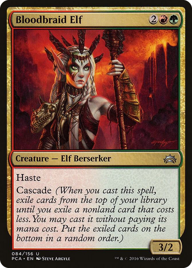 0084 Bloodbraid Elf U Planechase Anthology