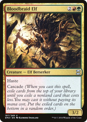 0197 Bloodbraid Elf U Eternal Masters