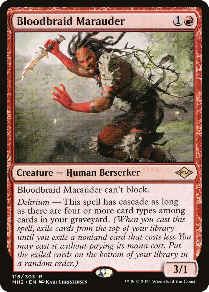 0116 Bloodbraid Marauder R Modern Horizons 2