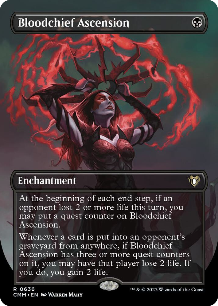 0636 Bloodchief Ascension (Borderless) R Commander Masters