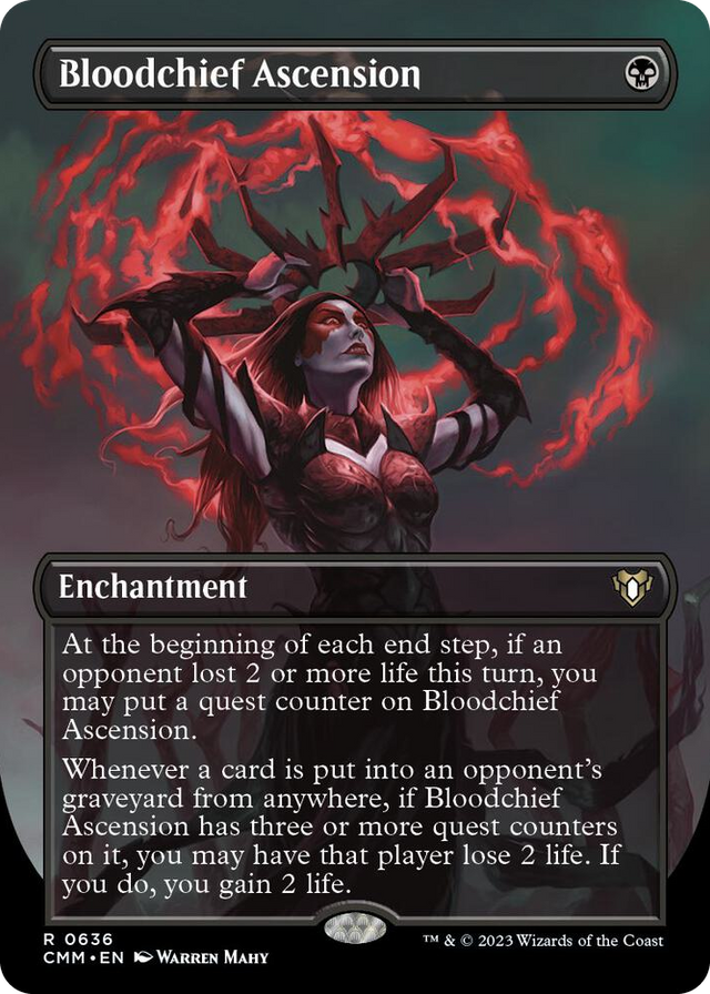 0636 Bloodchief Ascension (Borderless) R Commander Masters