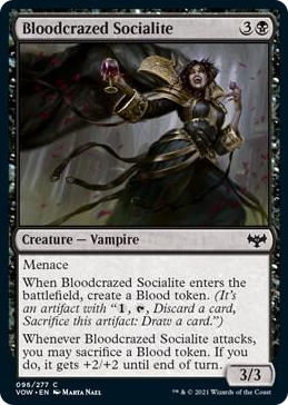 0096 Bloodcrazed Socialite C Innistrad: Crimson Vow