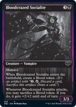 0363 Bloodcrazed Socialite C Innistrad: Double Feature