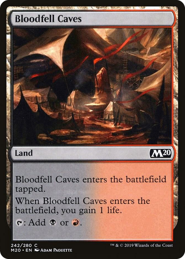 0242 Bloodfell Caves C Core Set 2020