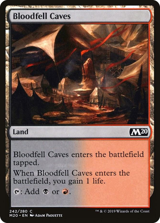 0242 Bloodfell Caves C Core Set 2020