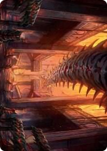 0055 Bloodfell Caves Art Card S Art Series: March of the Machine