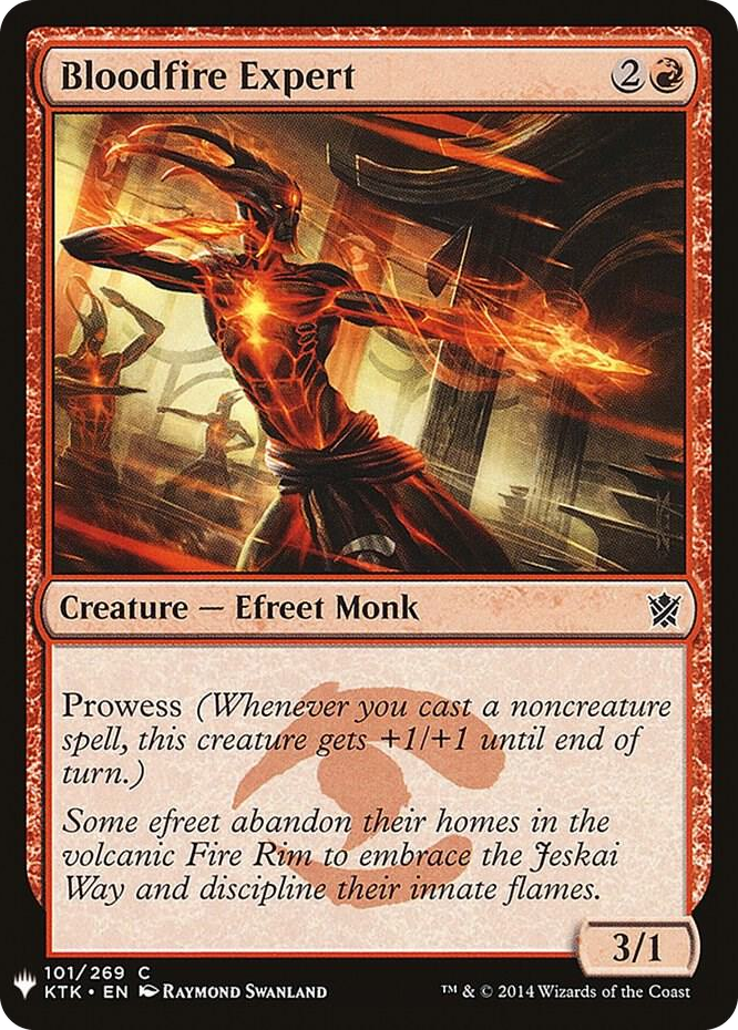 0101 Bloodfire Expert C The List Reprints