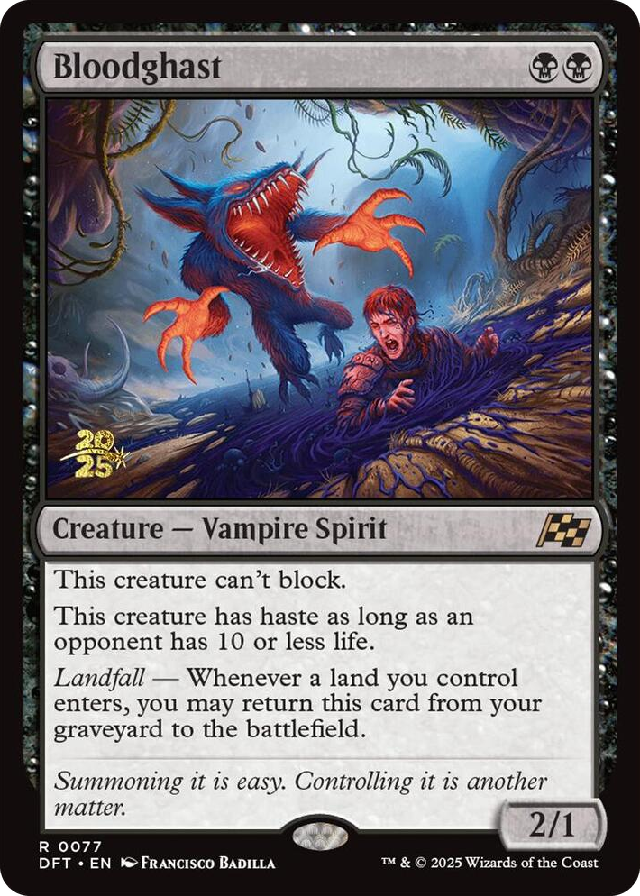 0077 Bloodghast R Prerelease Cards