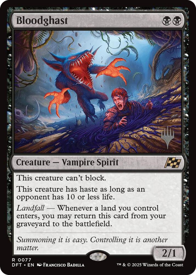 0077 Bloodghast R Promo Pack: Aetherdrift