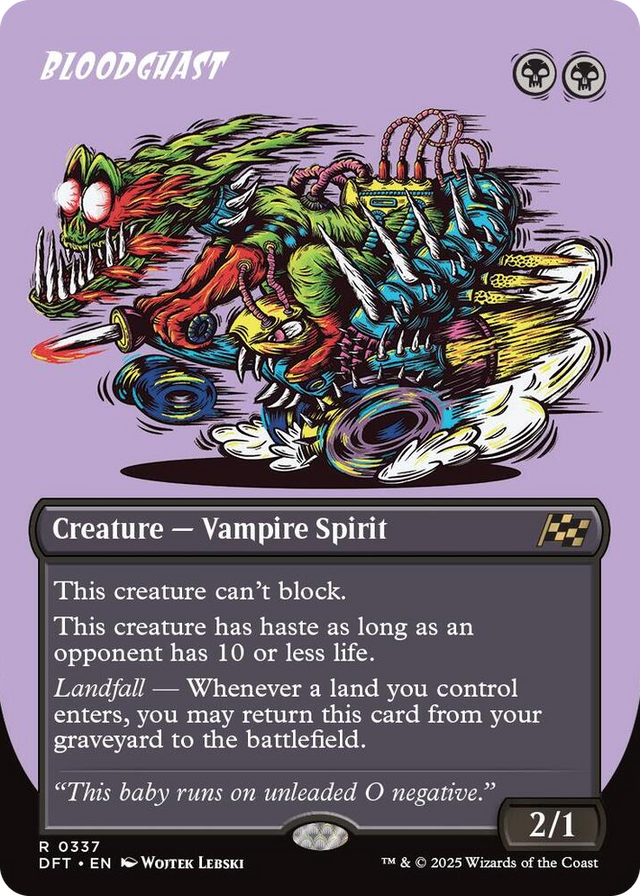 0337 Bloodghast (Borderless) R Aetherdrift