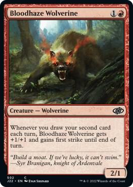 Bloodhaze Wolverine #502 C - Jumpstart 2022 Pokemon card