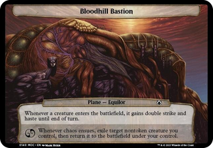 0140 Bloodhill Bastion T Planechase: March of the Machine