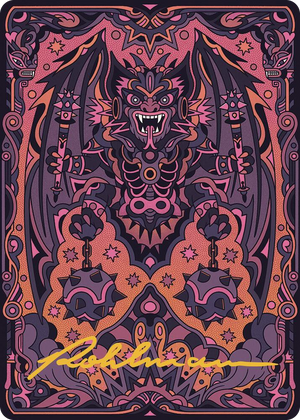 0061 Bloodletter of Aclazotz Art Card (61/81) (Gold-Stamped Signature) S Art Series: The Lost Caverns of Ixalan