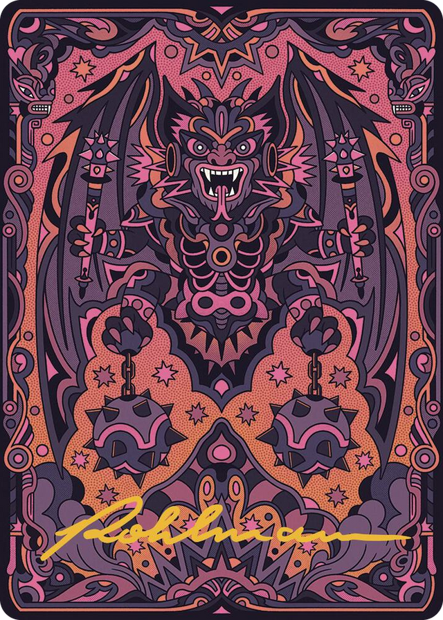 0061 Bloodletter of Aclazotz Art Card (61/81) (Gold-Stamped Signature) S Art Series: The Lost Caverns of Ixalan