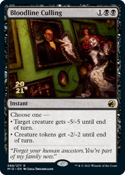 Bloodline Culling #89 R - Prerelease Cards Pokemon card