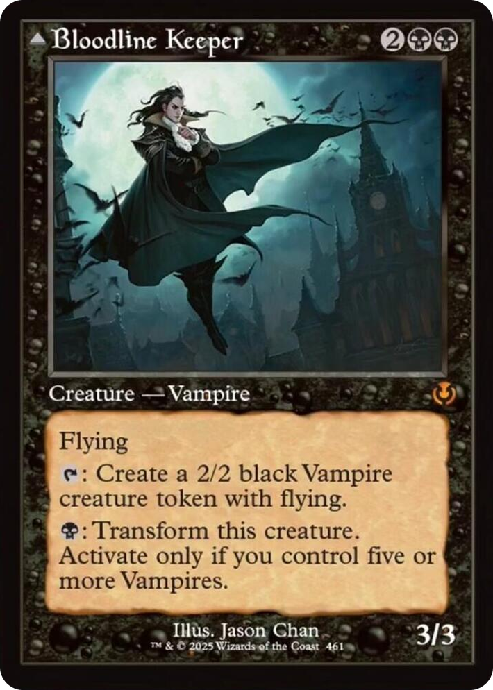 0461 Bloodline Keeper (Retro Frame) M Innistrad Remastered