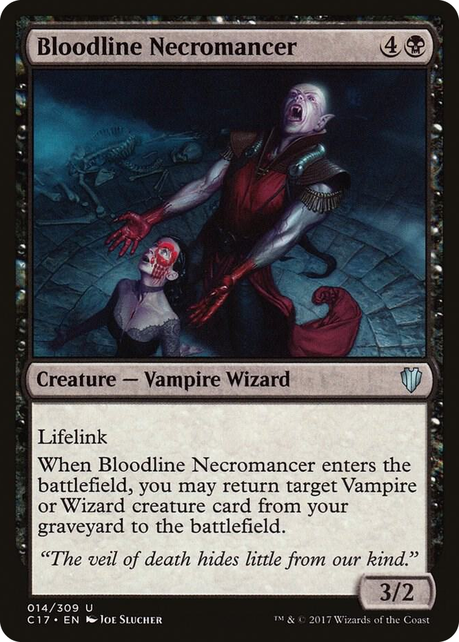 0014 Bloodline Necromancer U Commander 2017