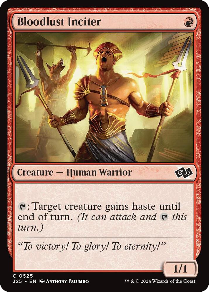 0525 Bloodlust Inciter C Foundations Jumpstart