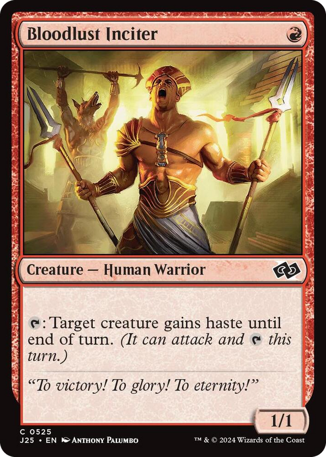 0525 Bloodlust Inciter C Foundations Jumpstart