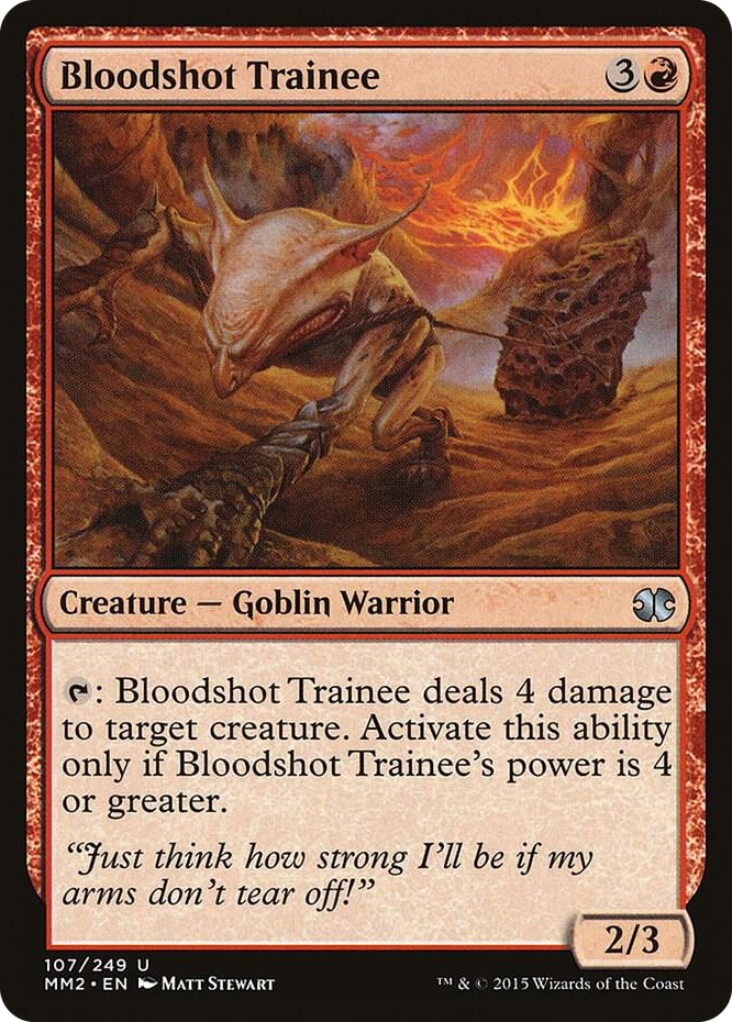 0107 Bloodshot Trainee U Modern Masters 2015