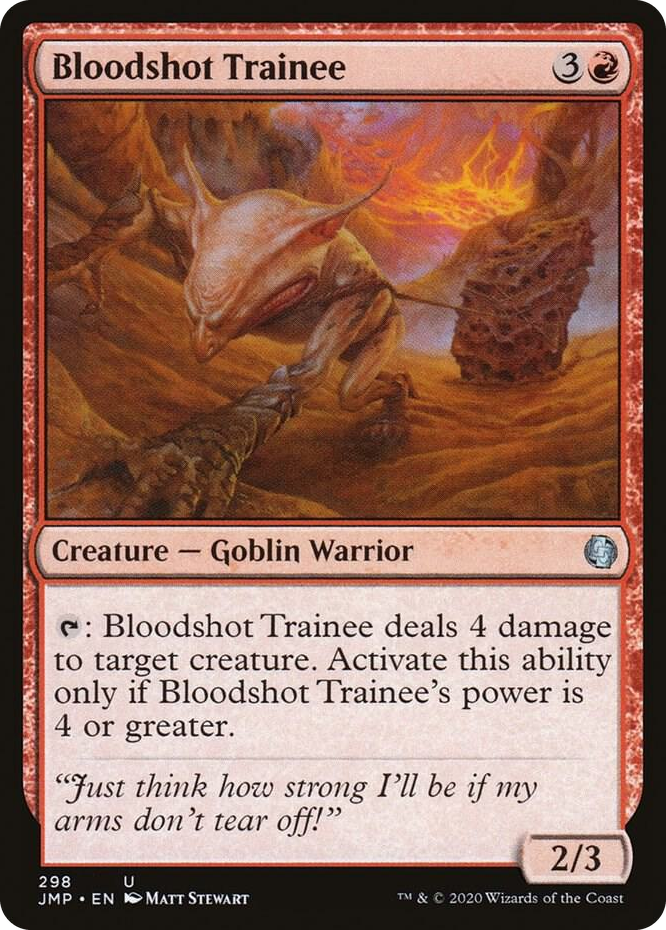 0298 Bloodshot Trainee U Jumpstart