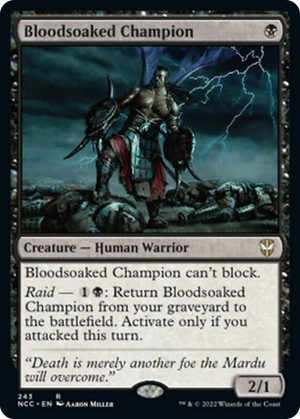 0243 Bloodsoaked Champion R Commander: Streets of New Capenna