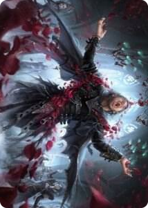 0029 Bloodsoaked Reveler Art Card S Art Series: Innistrad: Crimson Vow