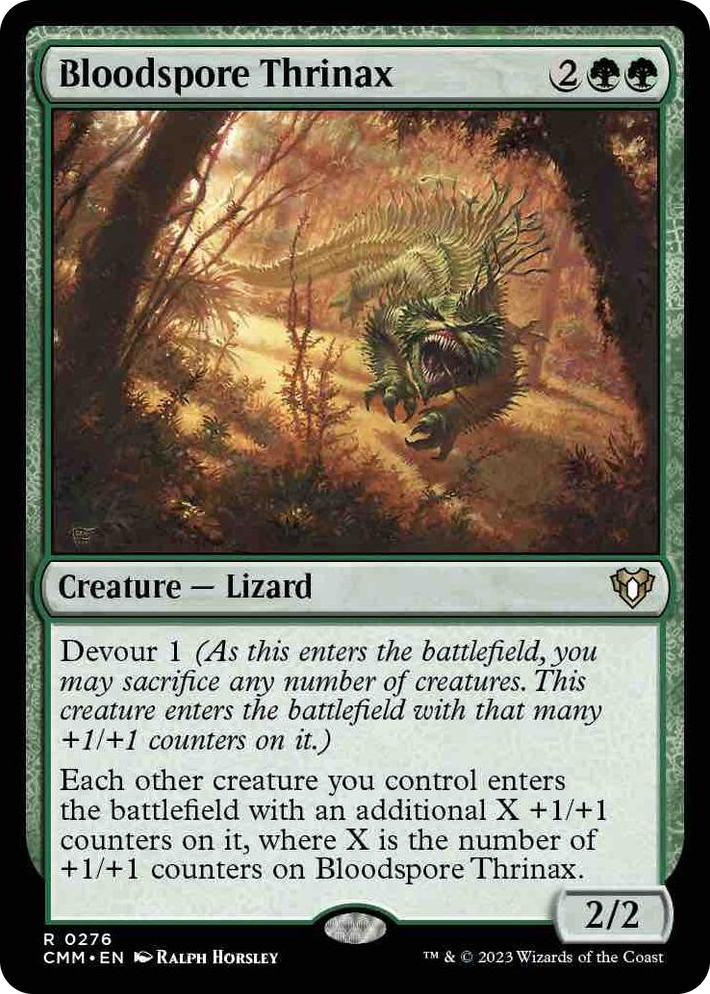 0276 Bloodspore Thrinax R Commander Masters