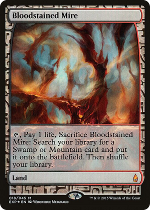0018 Bloodstained Mire M Zendikar Expeditions