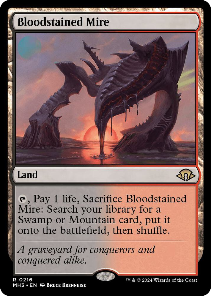 0216 Bloodstained Mire R Modern Horizons 3
