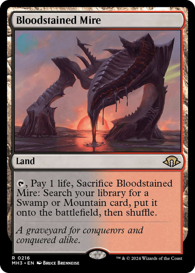 0216 Bloodstained Mire R Modern Horizons 3