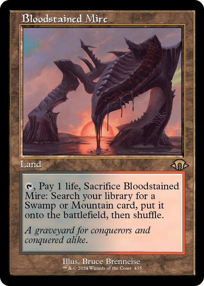 0435 Bloodstained Mire (Retro Frame) R Modern Horizons 3