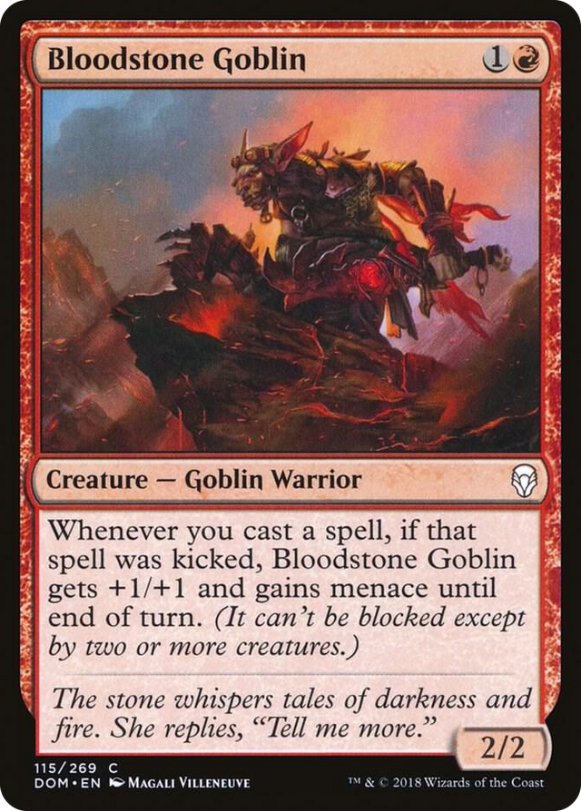 0115 Bloodstone Goblin C Dominaria