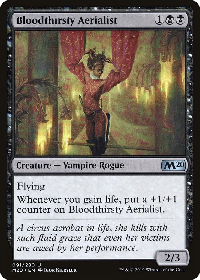 0091 Bloodthirsty Aerialist U Core Set 2020