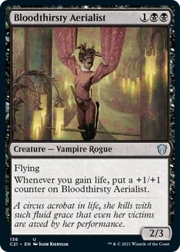 0136 Bloodthirsty Aerialist U Commander 2021
