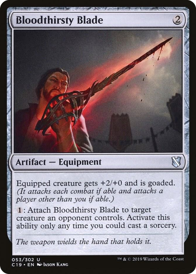 0053 Bloodthirsty Blade U Commander 2019