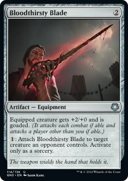 0114 Bloodthirsty Blade U Magic Game Night: Free-For-All