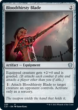 0235 Bloodthirsty Blade U Commander 2021